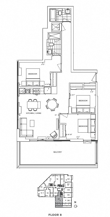 410 Dufferin Street Studio-3 Beds Apartment for Rent - Photo Gallery 76